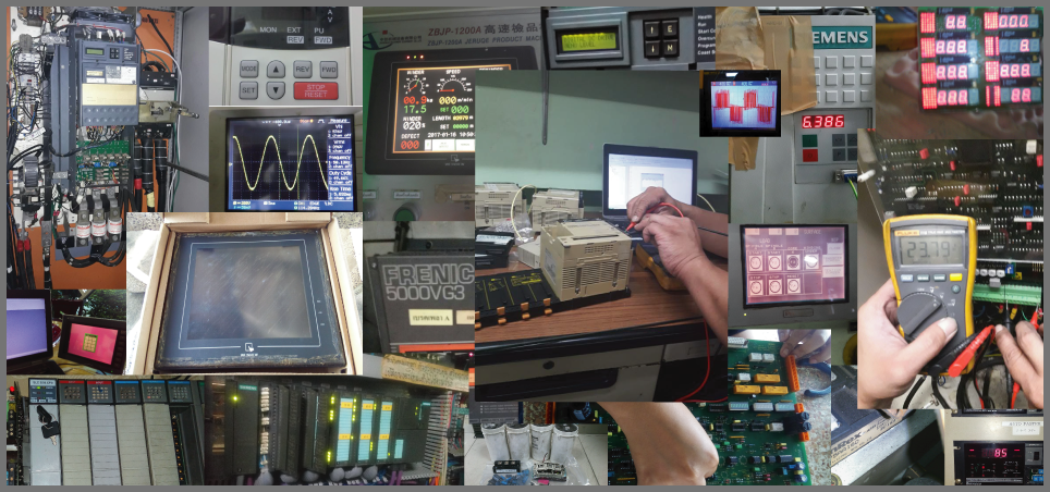 รับซ่อม Inverter ,PLC , HMI ,Switching Power Supply ,DC Drive ,Servo Drive, บอร์ดควบคุมเครื่องจักร , อุปกรณ์อิเล็กทรอนิกส์ในโรงงานอุตสาหกรรมทุกชนิด